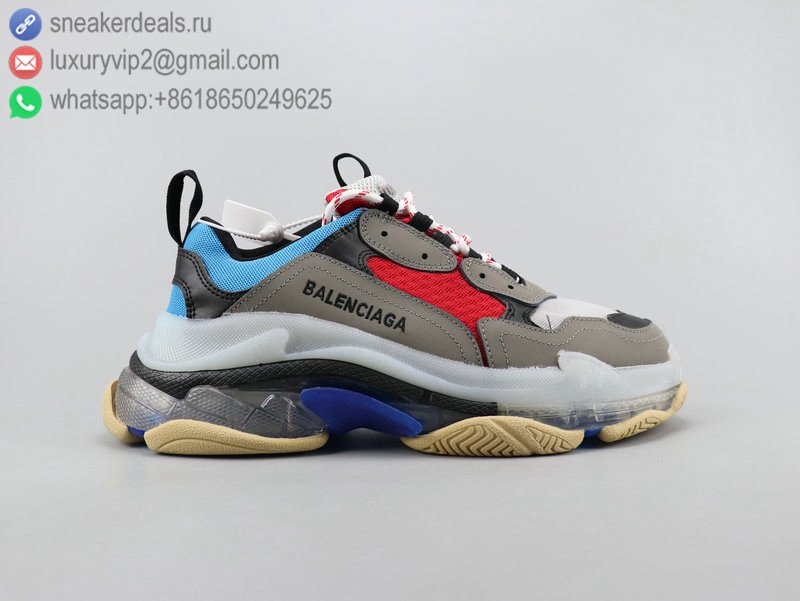 Balenciaga Triple S 3.0 Unisex Sneakers Blue Grey UEL3890828